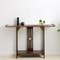Vintage Chinese Style Console Table Sofa Side Table Entryway Table Bamboo Shelf